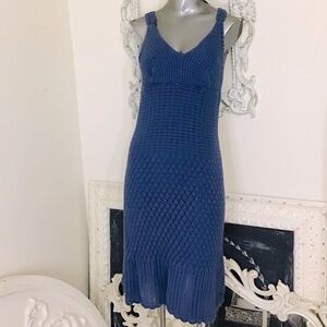 Athleta Crochet Halter Dress